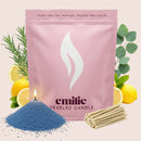 Refresh & Focus Scented Pearled Candle - Emilie Candle