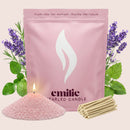 Relax & Unwind Scented Pearled Candle - Emilie Candle