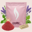 Relax & Unwind Scented Pearled Candle - Emilie Candle