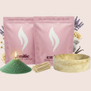 Sweet Dreams 1kg + 1kg of Your Choice Pearled Candles + Emilie Bol Lumière - Emilie Candle