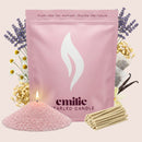 Sweet Dreams Scented Pearled Candle - Emilie Candle