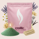 Sweet Dreams Scented Pearled Candle - Emilie Candle