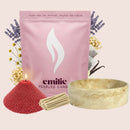 Sweet Dreams – Set & Save Pearled Candle + Emilie Bol Lumière - Emilie Candle