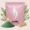 Tea Tree Scented Pearled Candle - Emilie Candle