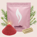 Tea Tree Scented Pearled Candle - Emilie Candle