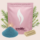 Tea Tree Scented Pearled Candle - Emilie Candle