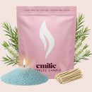 Tea Tree Scented Pearled Candle - Emilie Candle