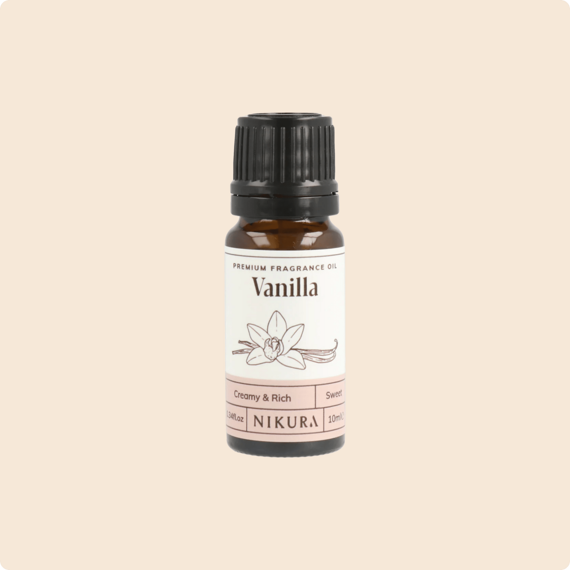Vanilla Premium Fragrance Oil (10ml) - Emilie Candle