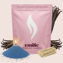Vanilla Scented Pearled Candle - Emilie Candle