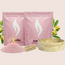 Ylang Ylang 1kg + 1kg of Your Choice Pearled Candles + Emilie Bol Lumière - Emilie Candle