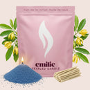 Ylang Ylang Scented Pearled Candle - Emilie Candle